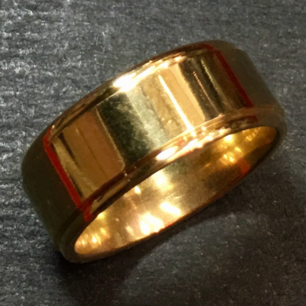 8mm size 6,7,9,10,11,12 Stainless Steel ring band